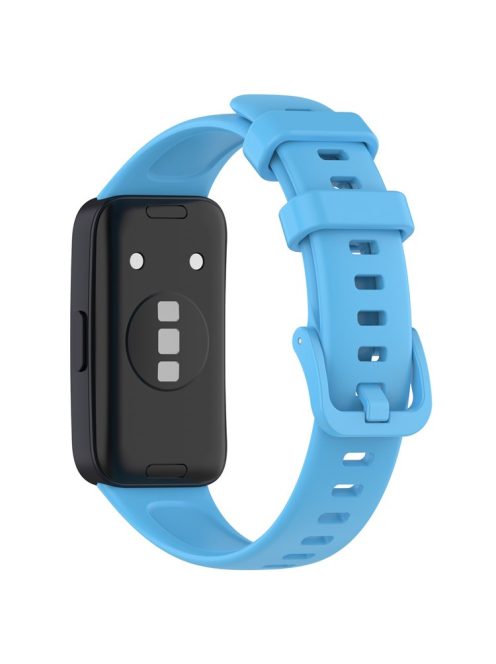 For Huawei Band 8 / Band 8 NFC / Band 9 / Band 9 NFC Silicone Watch Bands Waterproof Sport Watchband Strap - Sky Blue