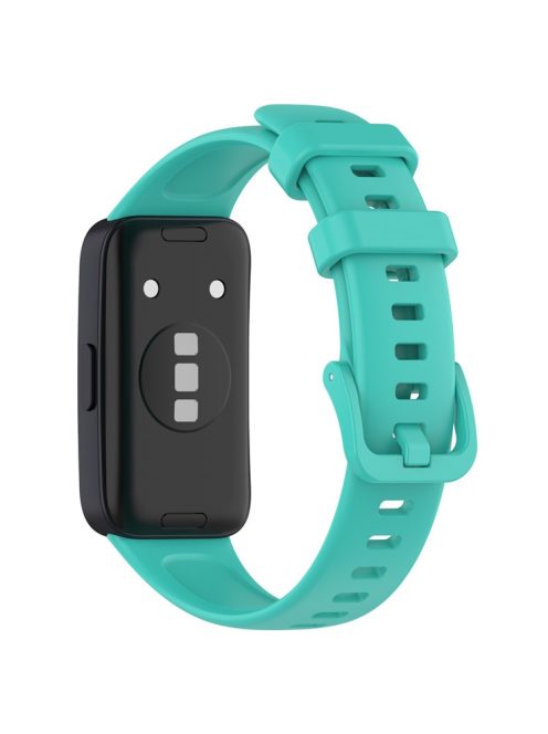 For Huawei Band 8 / Band 8 NFC / Band 9 / Band 9 NFC Silicone Watch Bands Waterproof Sport Watchband Strap - Teal Green