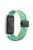 For Huawei Band 8 / Band 8 NFC / Band 9 / Band 9 NFC Wrist Band Magnetic Buckle Nylon Braided Smartwatch Strap - Colorful Green