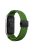 For Huawei Band 8 / Band 8 NFC / Band 9 / Band 9 NFC Wrist Band Magnetic Buckle Nylon Braided Smartwatch Strap - Green