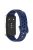 For Huawei Band 9 / 9 NFC / 8 / 8 NFC Breathable Holes Replacement Band Silicone Watch Strap - Dark Blue