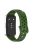 For Huawei Band 9 / 9 NFC / 8 / 8 NFC Breathable Holes Replacement Band Silicone Watch Strap - Green