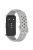 For Huawei Band 9 / 9 NFC / 8 / 8 NFC Breathable Holes Replacement Band Silicone Watch Strap - Grey