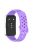 For Huawei Band 9 / 9 NFC / 8 / 8 NFC Breathable Holes Replacement Band Silicone Watch Strap - Purple