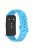 For Huawei Band 9 / 9 NFC / 8 / 8 NFC Breathable Holes Replacement Band Silicone Watch Strap - Sky Blue