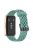 For Huawei Band 9 / 9 NFC / 8 / 8 NFC Replacement Band Adjustable Silicone Watch Strap - Green