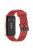 For Huawei Band 9 / 9 NFC / 8 / 8 NFC Replacement Band Adjustable Silicone Watch Strap - Red