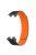 For Huawei Band 9 Magnetic Wrist Band Adjustable Silicone Watch Strap Watch Replacement Accessory - Black+Orange