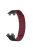 For Huawei Band 9 Magnetic Wrist Band Adjustable Silicone Watch Strap Watch Replacement Accessory - Black+Wine Red