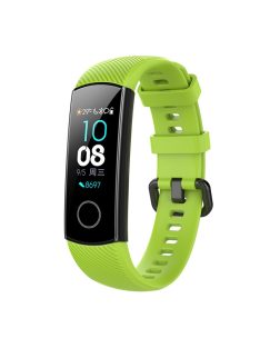   For Huawei Honor Band 4 Silicone Watch Wrist Band Replacement, Length: 95.6+124.8mm - Green