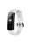 For Huawei Honor Band 4 Silicone Watch Wrist Band Replacement, Length: 95.6+124.8mm - White