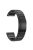 For Huawei Watch 4 / Watch 4 Pro / Samsung Galaxy Watch3 45mm / Gear S3 Frontier Titanium Alloy Watch Strap 22mm Universal Watch Band - Black