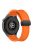 For Huawei Watch 4 / Watch 4 Pro / Watch GT 4 46mm Magnetic Watch Band 22mm Width Silicone Strap Quick Release - Orange