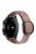 For Huawei Watch 4 Pro / 4 / GT 4 46mm Universal 22mm Magnetic Buckle Genuine Cow Leather Watch Strap - Bean Pink