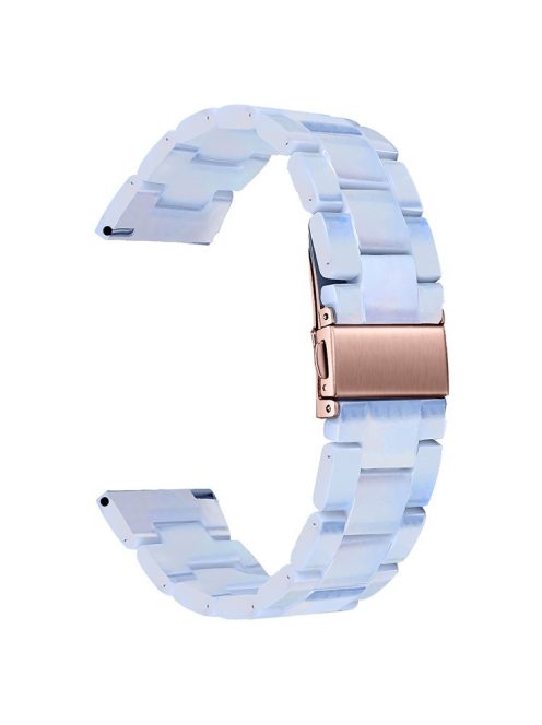 For Huawei Watch 4 Pro / Watch GT 3 / 2 46mm Resin Watch Band 22mm Waterproof Quick Release Watch Strap - Baby Blue