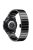 For Huawei Watch 4 Pro / Watch GT 3 / Watch GT 2 Stainless Steel Strap 22mm Butterfly Buckle Replace Band - Black