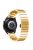 For Huawei Watch 4 Pro / Watch GT 3 / Watch GT 2 Stainless Steel Strap 22mm Butterfly Buckle Replace Band - Gold