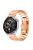 For Huawei Watch Buds Watch Band Stainless Steel Replacement Wrist Strap - Rose Gold