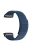 For Huawei Watch D Magnetic Adjustable Silicone+Metal Watch Strap Replacement - Dark Blue