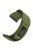 For Huawei Watch D Outdoor Climbing Watch Strap Magic Tape Breathable Nylon Band - Army Green