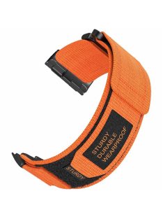   For Huawei Watch D Outdoor Climbing Watch Strap Magic Tape Breathable Nylon Band - Orange