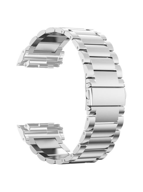 For Huawei Watch D Stainless Steel Watch Strap Buckle Design Wrist Band - Silver