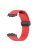 For Huawei Watch D Strap Replacement Soft Silicone Watch Strap with Magnetic Folding Buckle - Red