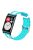 For Huawei Watch Fit / Watch Fit Special Edition Watch Band Dual Color Wave Design Silicone Strap - Teal Green+White