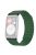 For Huawei Watch Fit / Watch Fit Special Edition Watch Band Magnetic Silicone Strap Replacement - Army Green