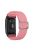 For Huawei Watch Fit / Watch Fit Special Edition Watch Band Nylon Braided Elastic Wrist Strap - Pink