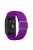 For Huawei Watch Fit / Watch Fit Special Edition Watch Band Nylon Braided Elastic Wrist Strap - Purple