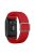 For Huawei Watch Fit / Watch Fit Special Edition Watch Band Nylon Braided Elastic Wrist Strap - Red