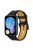 For Huawei Watch Fit 2 / Watch Fit 2 Active Dual Color Watch Band Silicone Replacement Wrist Strap - Black / Yellow