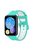 For Huawei Watch Fit 2 / Watch Fit 2 Active Dual Color Watch Band Silicone Replacement Wrist Strap - Cyan / White