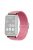 For Huawei Watch Fit 2 Adjustable Watch Strap Braided Elastic Wristband - Pink