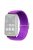 For Huawei Watch Fit 2 Adjustable Watch Strap Braided Elastic Wristband - Purple