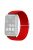 For Huawei Watch Fit 2 Adjustable Watch Strap Braided Elastic Wristband - Red