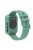 For Huawei Watch Fit 2 Silicone Strap Soft Sport Replacement Watch Band with Protective Frame Cover - Pine Needle Green