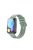 For Huawei Watch Fit 2 Silicone Watch Band Adjustable Soft Replacement Strap - Grey-green