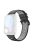 For Huawei Watch Fit 2 Silicone Watch Band Dual-Color Wrist Strap Quick Release Replacement Watchband - Black / Grey