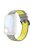 For Huawei Watch Fit 2 Silicone Watch Band Dual-Color Wrist Strap Quick Release Replacement Watchband - Grey / Yellow