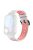 For Huawei Watch Fit 2 Silicone Watch Band Dual-Color Wrist Strap Quick Release Replacement Watchband - White / Pink