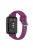 For Huawei Watch Fit 2 Silicone Watch Band Quick Release Sport Strap Replacement Bracelet - Dark Purple