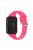 For Huawei Watch Fit 2 Silicone Watch Band Quick Release Sport Strap Replacement Bracelet - Rose