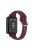 For Huawei Watch Fit 2 Silicone Watch Band Quick Release Sport Strap Replacement Bracelet - Wine Red