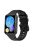 For Huawei Watch Fit 2 Silicone Watch Band Waterproof Replacement Wristband Watch Strap - Black