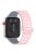 For Huawei Watch Fit 3 Dual Color Replacement Band Magnetic Silicone Watch Strap - Light Pink+Grey