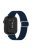 For Huawei Watch Fit 3 Nylon Strap Stretchy Solo Loop Sport Watch Bands - Midnight Blue