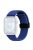 For Huawei Watch Fit 3 Replacement Braided Band Magnetic Buckle Watch Strap - Blue