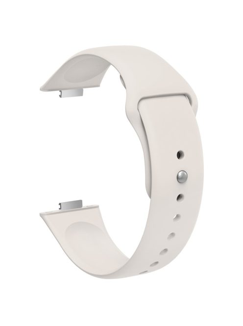 For Huawei Watch Fit 3 Replacement Strap Silicone Watch Band with Silver Buckle - Starlight